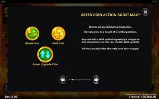 Action Boost Max Dragon’s Cache – Game rules