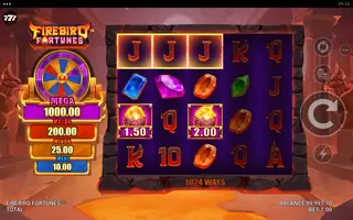 Firebird Fortunes – Winning spin