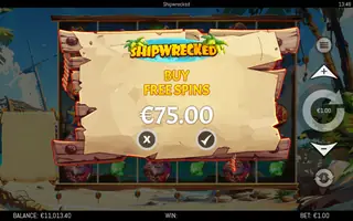Shipwrecked – Bonus buy
