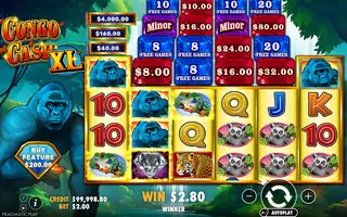 Congo Cash XL – Winning spin
