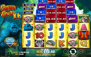 Congo Cash XL – Winning spin