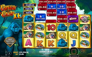 Congo Cash XL – Feature in play
