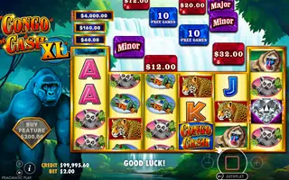 Congo Cash XL – Feature in play