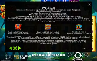 Congo Cash XL – Game rules