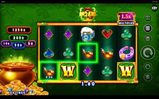 Twofold the Gold – Feature in play