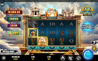 Zeus Lightning Riches Power Combo – Winning spin