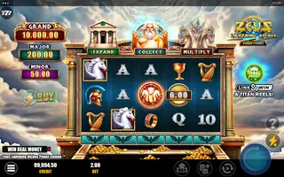 Zeus Lightning Riches Power Combo – Winning spin