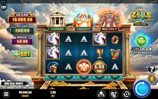 Zeus Lightning Riches Power Combo – Winning spin