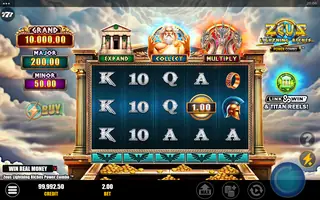 Zeus Lightning Riches Power Combo – Winning spin