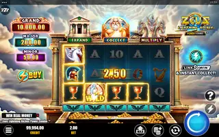 Zeus Lightning Riches Power Combo – Winning spin