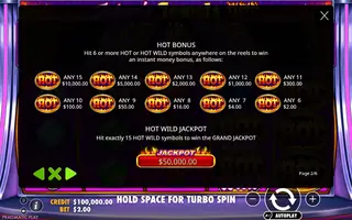 Joker’s Jewels Hot – Game rules