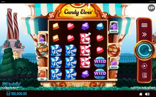 Candy Elves – Feature in play