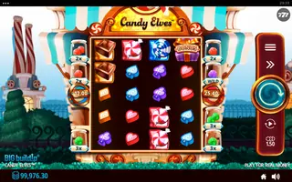 Candy Elves – Feature in play