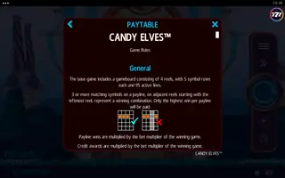 Candy Elves – Game rules