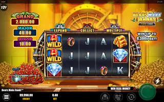 Bears Make Bank! Power Combo – Feature in play