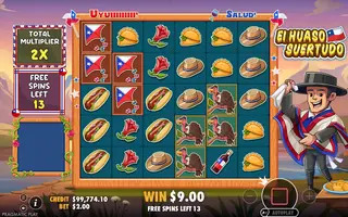 El Huaso Suertudo – Feature in play