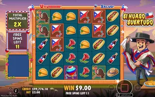 El Huaso Suertudo – Feature in play