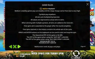 El Huaso Suertudo – Game rules