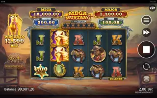 Mega Mustang – Winning spin