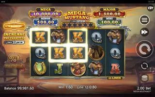 Mega Mustang – Winning spin