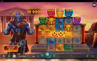 Ancient Fortunes Minotaur Rising – Winning spin