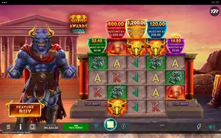 Ancient Fortunes Minotaur Rising – Bonus round