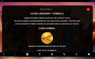 Ancient Fortunes Minotaur Rising – Paytable