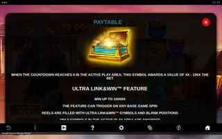 Ancient Fortunes Minotaur Rising – Paytable