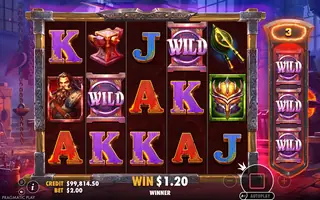 Forging Wilds – Winning spin