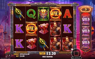 Forging Wilds – Winning spin