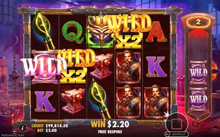Forging Wilds – Winning spin