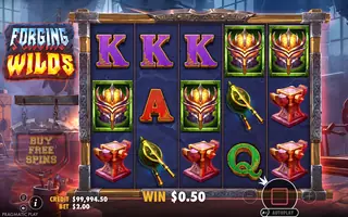 Forging Wilds – Winning spin