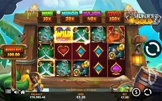 Silver’s Gold PowerLinks – Winning spin