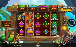 Silver’s Gold PowerLinks – Winning spin
