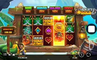 Silver’s Gold PowerLinks – Feature in play