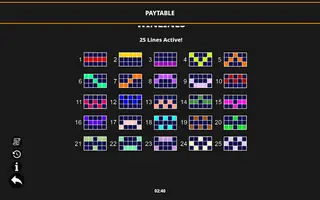 Silver’s Gold PowerLinks – Paytable