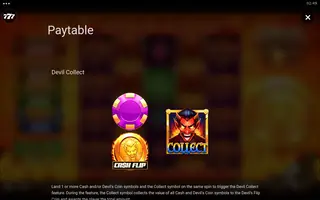 Cash Flip Devil’s Coin – Game rules