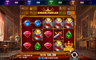 Kroonjuwelen – Oranje Jackpot – Winning spin