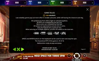 Kroonjuwelen – Oranje Jackpot – Game rules