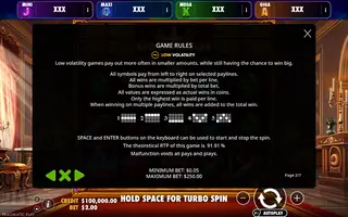 Kroonjuwelen – Oranje Jackpot – Game rules