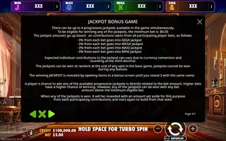 Kroonjuwelen – Oranje Jackpot – Game rules
