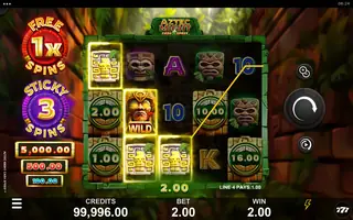Aztec Might Cash Spree – Winning spin