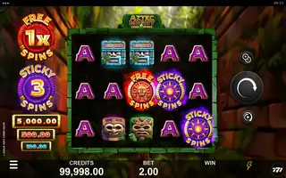 Aztec Might Cash Spree – Feature in play