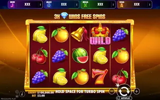 Fruit Feestje – Oranje Jackpot – Base game