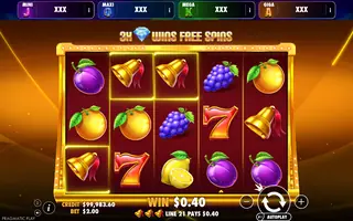 Fruit Feestje – Oranje Jackpot – Winning spin