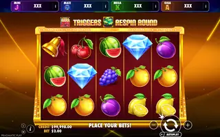 Fruit Feestje – Oranje Jackpot – Feature in play