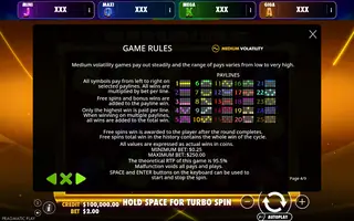 Fruit Feestje – Oranje Jackpot – Game rules