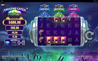 Amazing Catch Power Combo – Feature in play