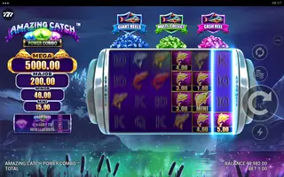 Amazing Catch Power Combo – Feature in play