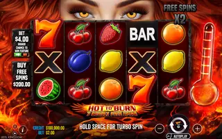 Hot to Burn – 7 Deadly Free Spins – Base game